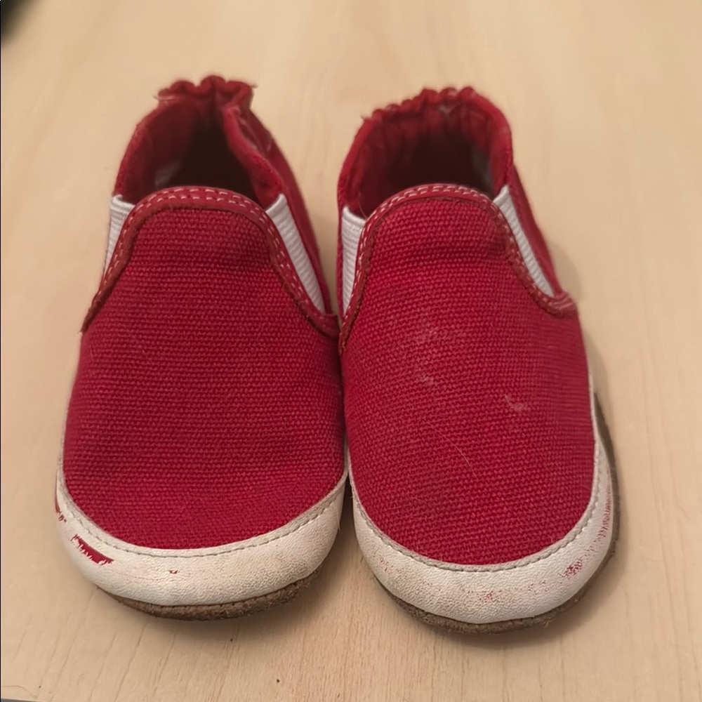 ROBEEZE RED SLIPPERS